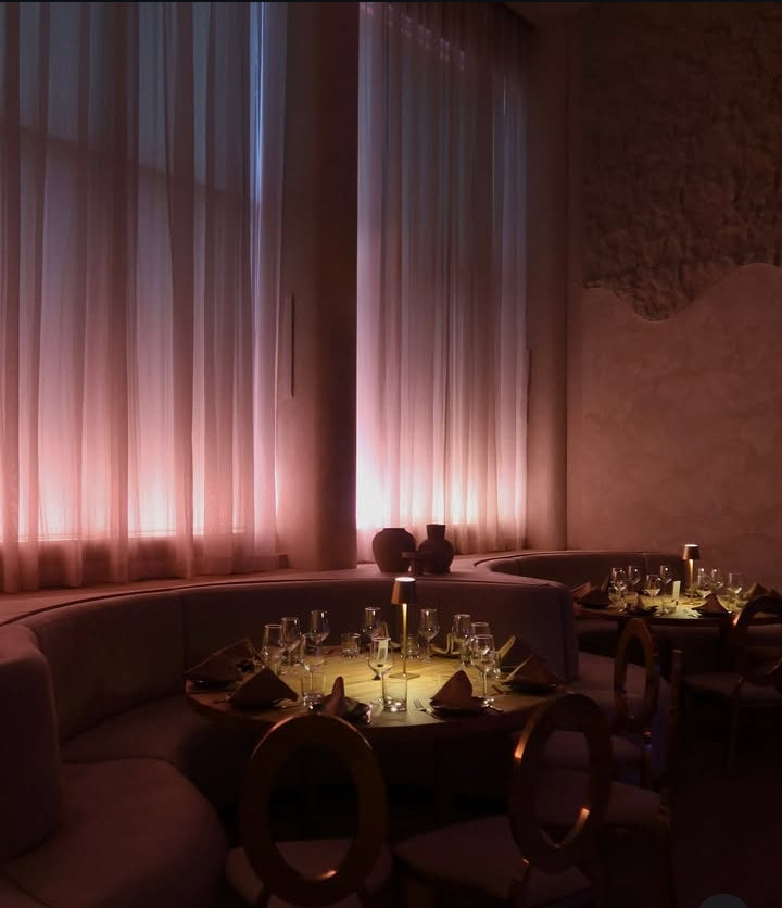Corporate event setup at ALIA